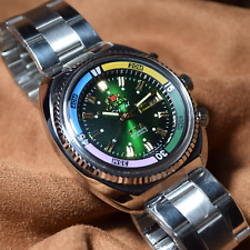 Usado, Original Japão Relógio Orient KING DIVER Relógio Automático KD Mostrador Verde 21 JÓIAS comprar usado  Enviando para Brazil
