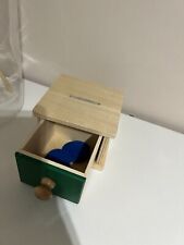 Montessori coin box for sale  LEICESTER