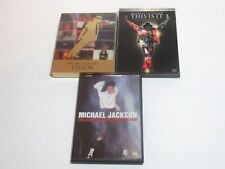 Usado, Lote 3 DVD Michael Jackson Vision This Is It edição limitada ao vivo em Bucareste  comprar usado  Enviando para Brazil