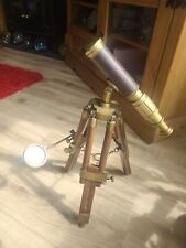 telescope tripod brass for sale  UK