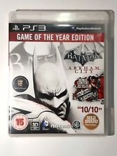 Batman: Arkham City -- Edición Juego del Año (Sony PlayStation 3, 2012) segunda mano  Embacar hacia Argentina
