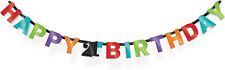 Happy birthday bunting for sale  Shipping to Ireland