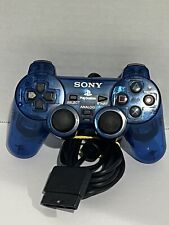 Sony Playstation 2 PS2 DualShock 2  Ocean Blue Controller OEM - TESTED & WORKING for sale  Shipping to South Africa