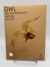 Papercraft World modelo 3D coruja kit faça você mesmo corte completo aberto, usado comprar usado  Enviando para Brazil