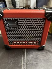 Amplificador de guitarra Roland Micro Cube GX - rojo segunda mano  Embacar hacia Argentina