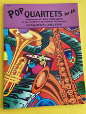 Pop Quartets For All, Viola, arr. Michael Story comprar usado  Enviando para Brazil