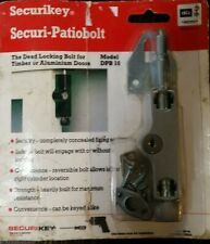 Securikey patio bolt deadlocking bolt for Aluminium and Wooden doors for sale  Shipping to South Africa