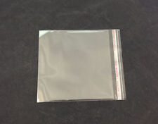 100 peças de sacos plásticos autoadesivos transparentes com vedação 12,5x11cm #22600, usado comprar usado  Enviando para Brazil