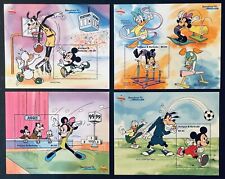 SELLOS DISNEY ANTIGUOS BARCELONA '92 VERANO OLÍMPICOS 4 SS 1992 MNH DEPORTES FÚTBOL segunda mano  Embacar hacia Argentina