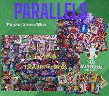 Topps UEFA EURO 2024 Sticker - PURPLE/GREEN/BLUE PARALLEL  for sale  Shipping to South Africa