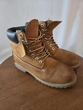 Usado, Botas Timberland 10661 Trigo Nubuck con cordones premium impermeables de 6"" talla 9M segunda mano  Embacar hacia Argentina