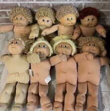 Lote infantil Coleco Cabbage Patch | 8 bonecas | TLC | Como está | década de 1980 comprar usado  Enviando para Brazil