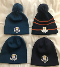 Ryder Cup Knit Beanie Hats Brand New, used for sale  Shipping to South Africa
