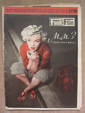 FUNK UND FILM 21/1954 – MARILYN MONROE, MARIA SCHELL, PIPER LAURIE - AUSTRÍACO $$, usado comprar usado  Enviando para Brazil