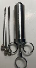 Vintage Dimeshy Stainless Steel Meat injector- 3 needles for sale  Shipping to South Africa