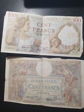 Banconote francesi 100 usato  Vignola Falesina