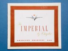 Imperial chrysler original for sale  Shipping to Ireland