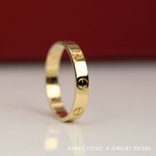 Autêntico anel Cartier Love ouro amarelo 18K pulseira de 3,5 mm tamanho 57 comprar usado  Enviando para Brazil