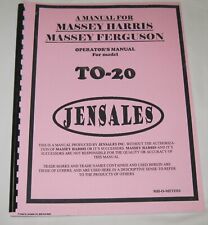 Jensales operator manual for sale  Shipping to Canada
