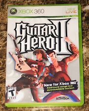 Guitar Hero 2 XBOX 360 XBOX Live jogo completo T-Teen sem manual incluído comprar usado  Enviando para Brazil