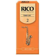 *CAIXA ABERTA* Pacote com 25 palhetas de saxofone tenor Rico # 2 Strength 2 RKA2520 comprar usado  Enviando para Brazil