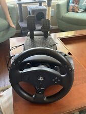 Thrustmaster T80 PlayStation PS3 PS4 Racing Steering Wheel And Pedals - Tested for sale  Shipping to South Africa