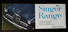 Singer range brochure for sale  BOURNE