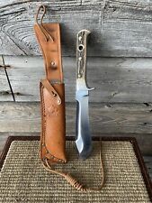 Vintage Puma White Hunter Fixed Blade Knife, used for sale  Canada