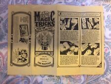 Rare manual magic for sale  WALSALL