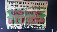 Affiche magie illusion d'occasion  Montauban