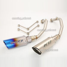 For Yamaha Zuma 125 BWS 125 Whole System Front Exhaust Link Pipe Slip On Muffler for sale  Shipping to South Africa