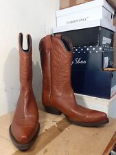 Mens brown leather for sale  LEAMINGTON SPA
