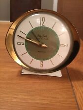 Westclox vintage Big Ben repeater mechanical alarm clock. Green / Ivory / Gold. for sale  Shipping to South Africa
