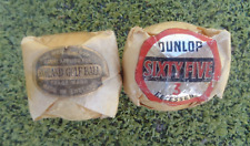 Pelotas de golf inglesas Royland malla y hoyuelo Dunlop en envoltorios de papel como nuevas de colección, usado segunda mano  Embacar hacia Argentina