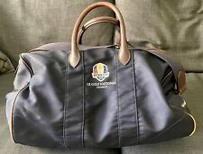 Polo Golf Ralph Lauren Blue Nylon Golf Duffle Ryder Cup, used for sale  Shipping to South Africa