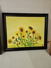 Sunflowers painting landscape for sale  Charlotte
