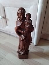 Holzfigur maria jesus gebraucht kaufen  Herten-Westerholt