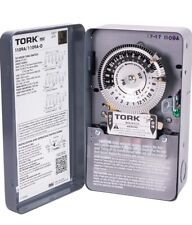 Usado, Temporizador interruptor de iluminación mecánica multivoltio Tork 1109A-O 120-277V 40A segunda mano  Embacar hacia Argentina