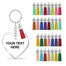 Personalised keyring letter for sale  BIRMINGHAM