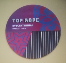 TOP ROPE cervejaria RYECENTENNIAL real ale cerveja bomba clipe emblema frente Liverpool comprar usado  Enviando para Brazil