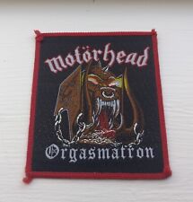 Pin Motorhead Orgasmatron Patch Original Raro Vintage Anos 80 Feito na Inglaterra lp comprar usado  Enviando para Brazil