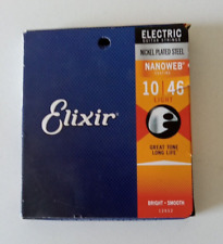Cordas de guitarra Elixir Nanoweb luz elétrica 10-46 comprar usado  Enviando para Brazil
