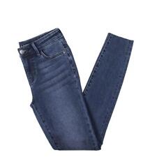 Pantalones de mezclilla ajustados para mujer Sam Edelman azul lavado oscuro con dobladillo lanzado 24 BHFO 6065 segunda mano  Embacar hacia Mexico