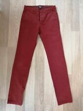 Pantalon rouge brique d'occasion  Bourg-de-Thizy