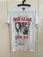 nirvana t shirt for sale  BURY
