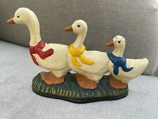 Cast iron geese for sale  ROMSEY