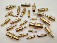 Brass straight connector for sale  Shipping to Ireland