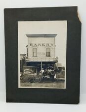 1905 Clark's American Bakery. Pomona CA. Uau! Foto de gabinete 8x10. W. Second St. comprar usado  Enviando para Brazil