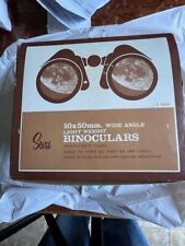 Sears 10x50mm Wide Angle Binoculars #2519 - In Original Box, used for sale  Shipping to South Africa