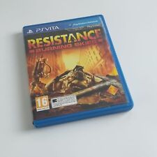 Resistance Burning Skies para Sony PS Vita em muito bom estado na caixa completo comprar usado  Enviando para Brazil